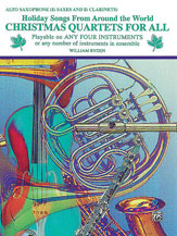 cover Christmas Quartets for All Alto Sax cover